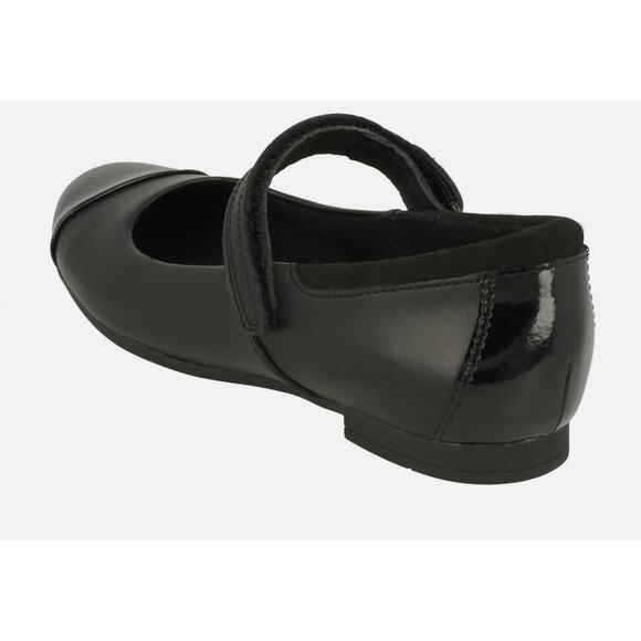 Clarks Girl's Scala Gem Y Ballet Flats size 5.5 - Picture 4 of 5